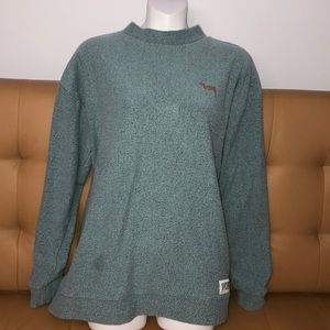 👀 PINK Terry Cloth Sweatshirt